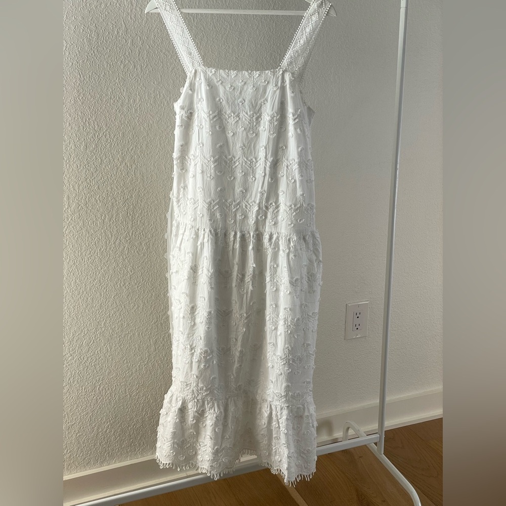 Zara white dress